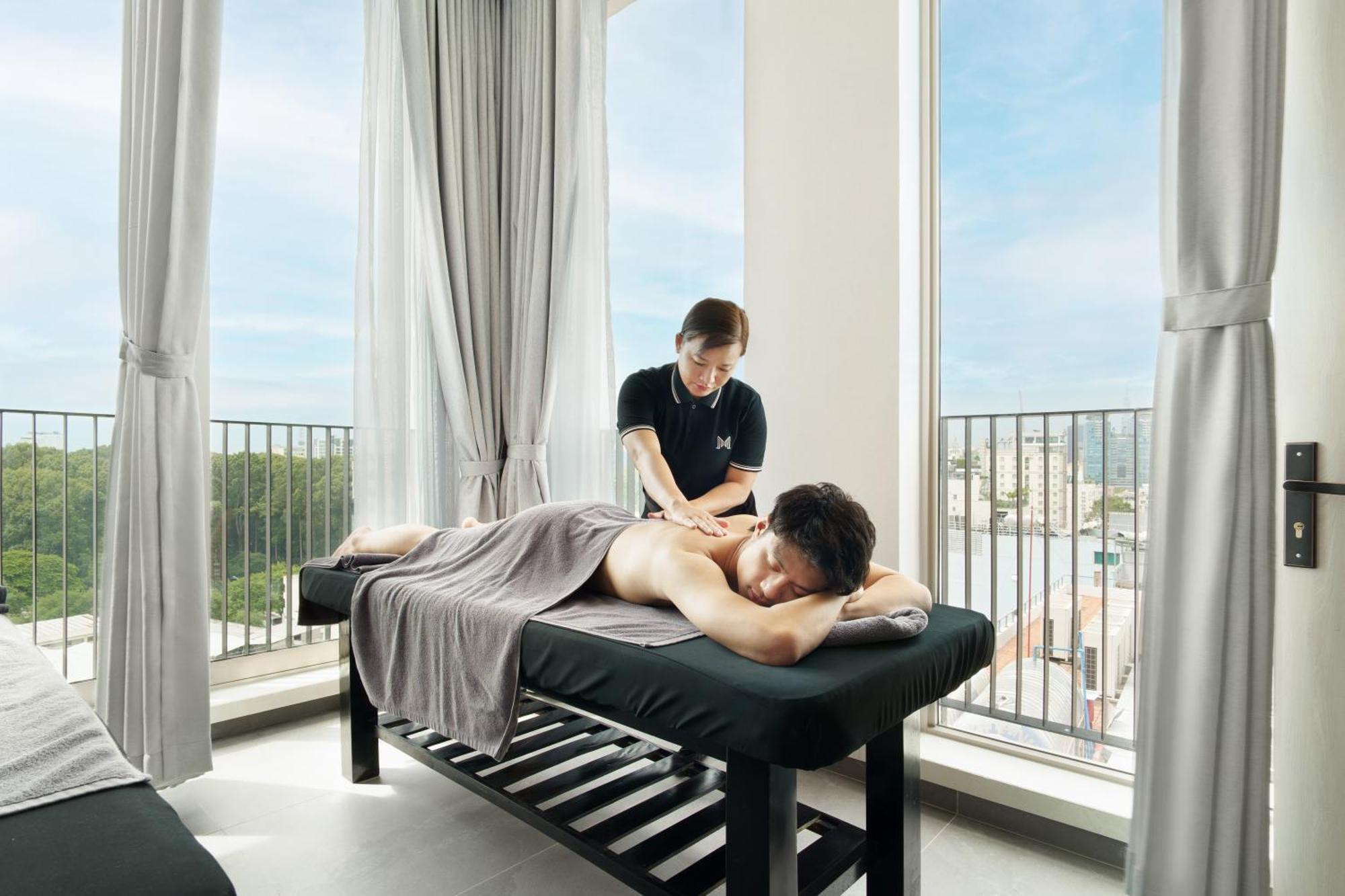 M City Hotel Saigon โฮจิมินห์ซิตี้ ภายนอก รูปภาพ