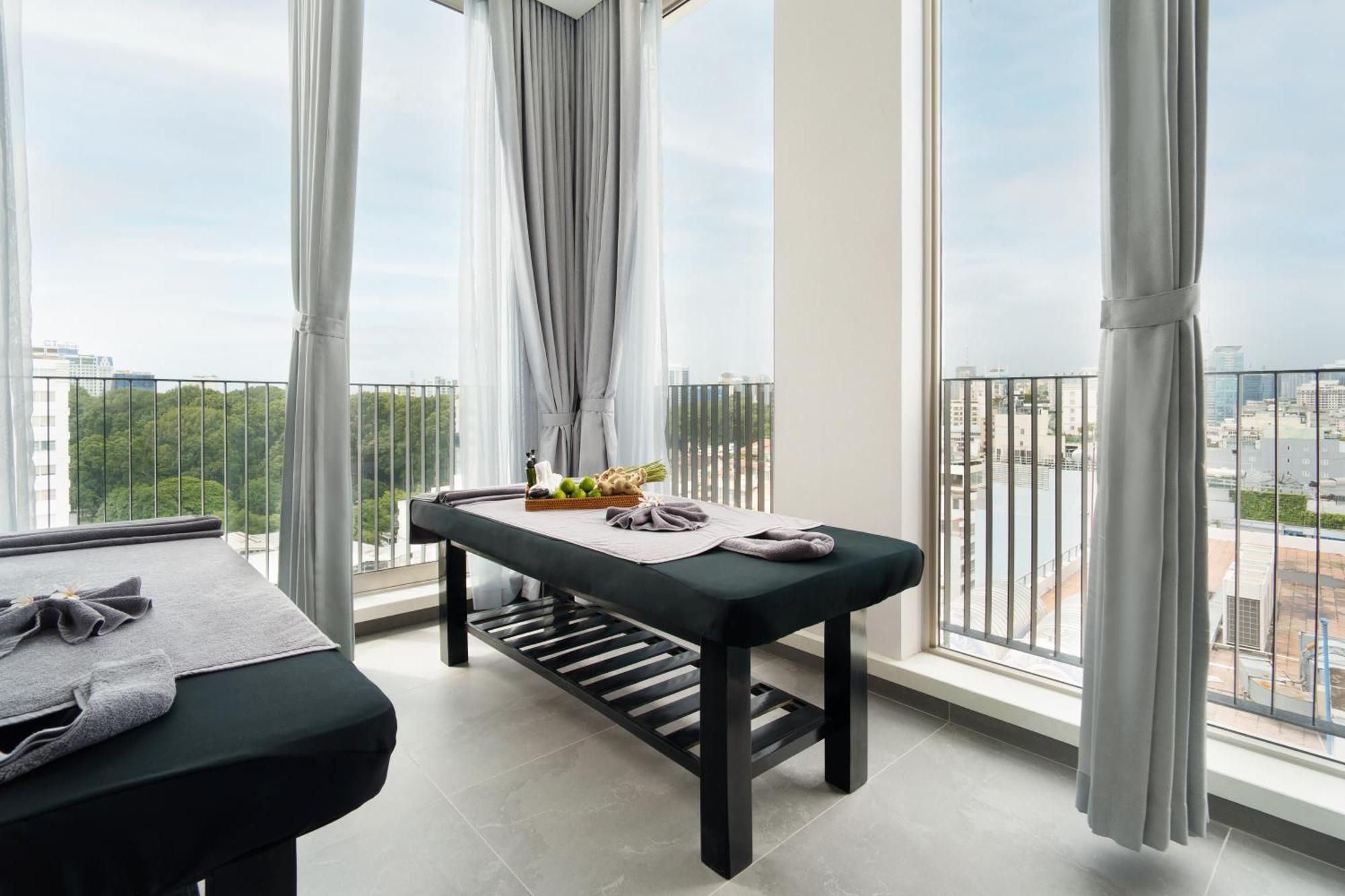 M City Hotel Saigon โฮจิมินห์ซิตี้ ภายนอก รูปภาพ