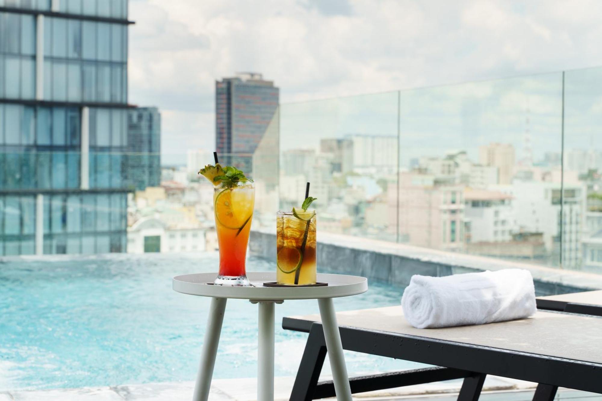 M City Hotel Saigon โฮจิมินห์ซิตี้ ภายนอก รูปภาพ